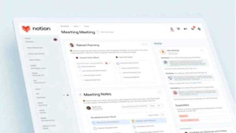 Notion AI turning meeting notes into tasks with smart suggestions