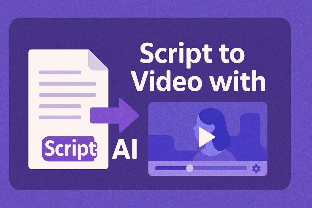 Turning a blog post into a video using smart AI video editing tools