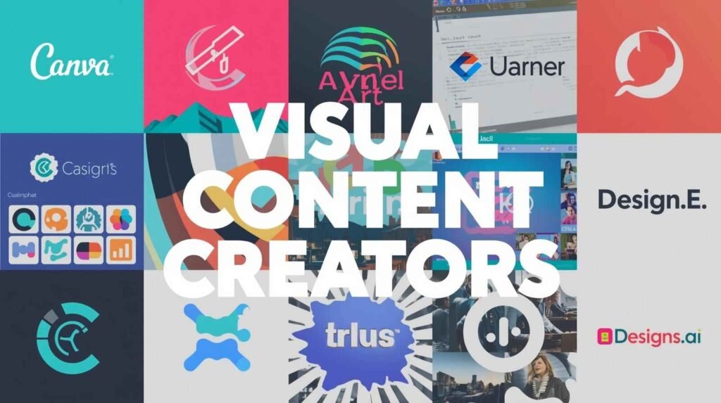Best AI tools for visual content creators including Canva AI and Jasper Art