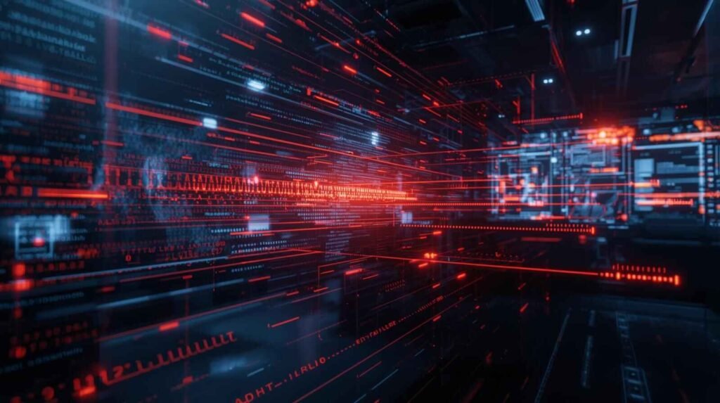 Visualization of AI in Cybersecurity predicting cyber threats using data analytics