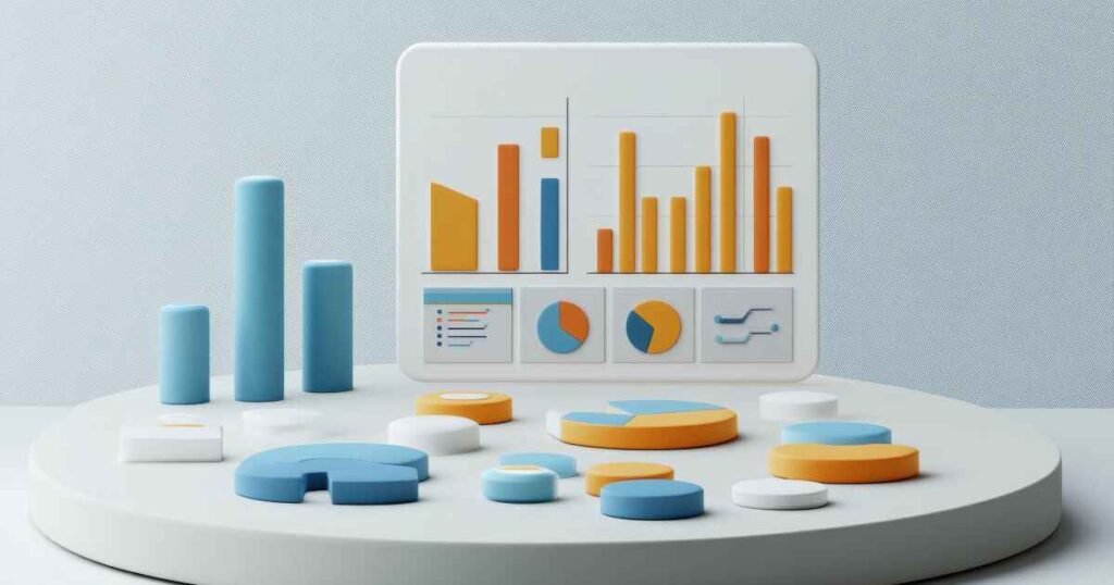 AI-powered analytics dashboards demonstrating AI Tools for Business Strategy